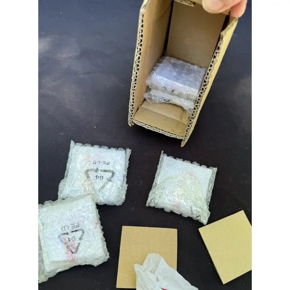 6 New Crate and Barrel Milano Photo Frame Christmas Tree Ornaments -46D